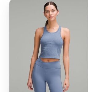 Ebb to Street Cropped Racerback Tank Top
Light Support, B/C Cup